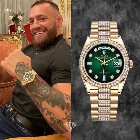 conor mcgregor rolex watch price|Conor McGregor roulette watch.